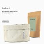 draadwerk® Cesta de pan de tela, cesta para panecillos, cesta de almacenamiento, cesta de desayuno, cesta de almacenamiento de