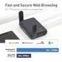 GL.iNet GL-A1300 (Slate Plus) Enrutador de Viaje VPN inalámbrico: Wi-Fi de Hotel y Portal cautivo, conexión telefónica,