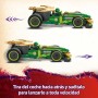 LEGO Ninjago Coche de Carreras con Motor de Carga Manual de Lloyd de Juguete, Juego Ninja con 2 Minifiguras, Armas y Catanas,