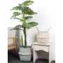 FEILANDUO Cesta de lavandería tejida de mimbre, para decoración del hogar, almacenamiento para, algas marinas tejidas a mano,