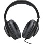 JBL Quantum 100 Auriculares para gamers con sonido QuantumSOUND, micrófono Boom diseño ligero, cómodo y llamativo, compatible