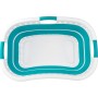 Beldray LA072979GRYEU Cesta De Colada Adaptable a La Cadera, Transportar Y Meter Ropa Sucia, Cubo Práctico y Plegable Con Asas