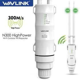 Wavlink-repetidor Wifi inalámbrico de alta potencia, 300Mbps, enrutado