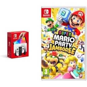 Nintendo Switch (versión OLED) Blanca & Super Mario Party Jamboree