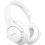 KVIDIO Auriculares Supraaurales Inalámbricos, 55 Horas de Reproducción Auriculares Bluetooth, Cascos Ligeros Plegables con