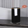 efluky Cesto Ropa Sucia con Tapa 63L, Cesta Ropa Sucia Estrecho de Bambú, Cesta de Almacenamiento, Cubo Ropa Sucia Pequeño