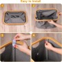 efluky Cesto Ropa Sucia Plegable Portátil Cesta Colada Laundry Basket de Bambú, Cesta de Almacenamiento Versátil con Asas Para