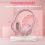 KVIDIO Auriculares Supraaurales Inalámbricos, 55 Horas de Reproducción Auriculares Bluetooth, Cascos Ligeros Plegables con