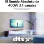 LG SPT8-S - Kit de Altavoces Traseros, Kit de Altavoces Traseros para Barras de Sonido, 100W Potencia y 2.0 Canales, Sonido