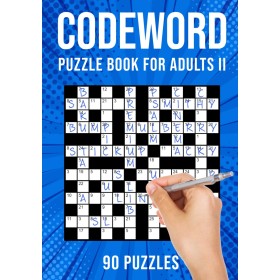 Codeword Puzzle Books for Adults II: Code Breaker / Code Word Puzzlebook | 90 Puzzles (UK Version)