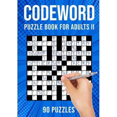 Codeword Puzzle Books for Adults II: Code Breaker / Code Word Puzzlebook | 90 Puzzles (UK Version)