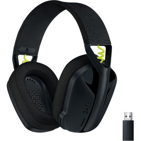Logitech G G435 Auriculares Inalámbricos LIGHTSPEED para Gaming, Ligeros, micrófono integrado, Batería de 18 horas, Compatibles