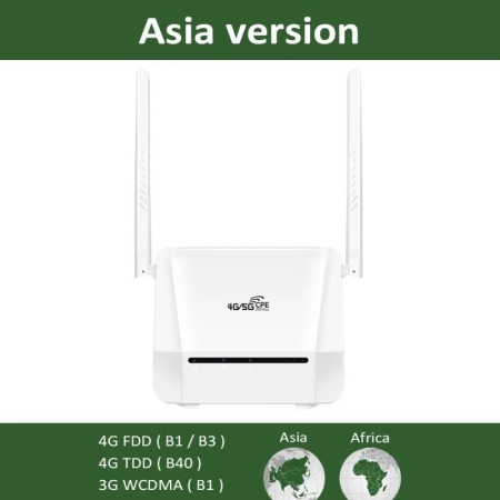 Enrutador interior TIANJIE R312 4G LTE, enrutador Wifi 6 con ranura pa