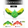 2 pcs Juguete Peces Submarinos,Juguete Pez Diablo,Juguete Natación Submarino,Juguete Natación Planeador,Piscina Peces