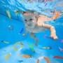 Conjunto de Juguetes de Entrenamiento de Buceo en Piscina, 38 Piezas, Juegos Acuáticos para Niños.
