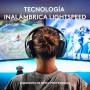 Logitech G G435 Auriculares Inalámbricos LIGHTSPEED para Gaming, Ligeros, micrófono integrado, Batería de 18 horas, Compatibles