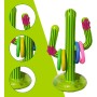 7pcs Juego Inflable de Lanzamiento,Juego de Anillos Inflables de Cactus,Suministros para Fiestas en la Piscina, Juguetes de