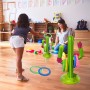7pcs Juego Inflable de Lanzamiento,Juego de Anillos Inflables de Cactus,Suministros para Fiestas en la Piscina, Juguetes de