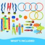 JOYIN 30pcs Juguetes de Buceo Juegos de Agua Verano Piscina Juguetes para Nadar bajo el Agua Conjunto Juguetes de Entrenamiento