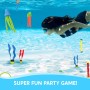 JOYIN 30pcs Juguetes de Buceo Juegos de Agua Verano Piscina Juguetes para Nadar bajo el Agua Conjunto Juguetes de Entrenamiento