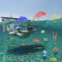 36 PCS Juegos Piscina para Niños Juguetes de Buceo Conjuntos de Juguetes Natación Subacuática con Bolsa de Almacenamiento Juegos