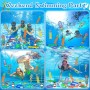 45PCS Juguete de Buceo para Niños, Juguetes de Buceo en Piscina, para Nadar bajo el Agua Conjunto para Niños, Natación