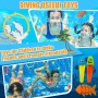 43 Piezas Juguetes de Buceo en Piscina,Juguetes para Nadar bajo el Agua Conjunto,Juguetes de Buceo para Piscina Niños,Incluir