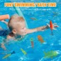 43 Piezas Juguetes de Buceo en Piscina,Juguetes para Nadar bajo el Agua Conjunto,Juguetes de Buceo para Piscina Niños,Incluir
