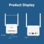 Enrutador interior TIANJIE R312 4G LTE, enrutador Wifi 6 con ranura pa