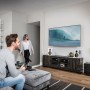 Sanyun SW208 Altavoces de estantería activos Bluetooth 5.0 de 3 "- Unidad de altavoz de fibra de carbono de 60W - DAC integrado