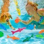 25 Piezas Juguetes de Buceo para Niños, Anillos de Buceo Bajo Agua, Juguetes de Buceo de Sirena, Juguetes de Piscina, Juguete