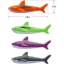 4 Pcs Buceo Tiburón Torpedo de Juguete para Natación Piscina para Niños