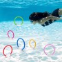 JOYIN 8 Piezas Torpedo Buceo Juguetes para Piscina Juguetes Niños Buceo Juguetes para Niños Submarino Juguetes Acuáticos Niños
