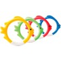 Intex Aros sumergibles con Forma de pez para Jugar en la Piscina, 12 cm de diámetro Multicolores (55507)