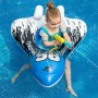 Flotador Bebe con Pistola de Agua, Inflable Barco Avión Flotadores Piscina Niños Flotadores Hinchable con Asiento Flotador