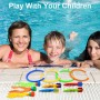 OSDUE 6PCS Juego de Buceo de Juguete de Medusas para Niños, Juguetes de Buceo para Niños, Juego de Juguetes de Buceo,Juegos