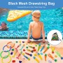 OSDUE 6PCS Juego de Buceo de Juguete de Medusas para Niños, Juguetes de Buceo para Niños, Juego de Juguetes de Buceo,Juegos