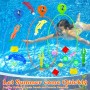 27 Piezas Juguetes de Buceo,Juegos Piscina para Niños,Juegos de Agua para Piscina para Incluir Anillos,Juegos Acuáticos Regalo