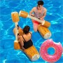 Juego de 4 Piezas de Juguetes flotantes inflables, Fiesta en la Piscina Juegos Deportivos acuáticos Balsas Originales Juguetes