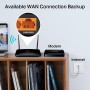 TP-Link Archer MR402 WiFi with SIM, AC1200Mbps Dual Band 4G LTE WiFi Router, 3 LAN Ports and 1 LAN/WAN, Plug & Play, 2