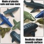 Juego de 12 Tiburones para Bebé, Juguete de Baño, para Niños, Marinos y Animales