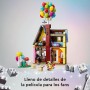 LEGO 43217 Disney y Pixar Casa de “Up”, Juguete con Globos, Mini Figuras de Carl, Russell y el Perrito Dug, Modelo