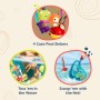 B. toys by Battat- B. Kit Shark Krabbe B. Toys baño de tiburón Agua, Piscina y bañera para Buceo, Juguete para niños a Partir de