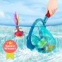 B. toys by Battat- B. Kit Shark Krabbe B. Toys baño de tiburón Agua, Piscina y bañera para Buceo, Juguete para niños a Partir de