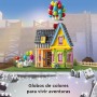 LEGO 43217 Disney y Pixar Casa de “Up”, Juguete con Globos, Mini Figuras de Carl, Russell y el Perrito Dug, Modelo