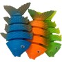 Juguetes para Nadar bajo el Agua, Juguete Acuático para Piscina​,Juguetes de Buceo,4PCS Anillos de Buceo 3PCS Pescados Salto