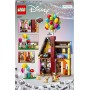 LEGO 43217 Disney y Pixar Casa de “Up”, Juguete con Globos, Mini Figuras de Carl, Russell y el Perrito Dug, Modelo