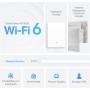 TP-Lin Archer Air R5 - Router WiFi Ultradelgado AX3000, Wi-Fi Mesh con Air E5, Antenas Inteligentes, Itinerancia Inteligente,