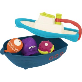 B. toys Playa – Set baño – Barco Accesorios – Juguetes para bebés – 6 Meses + – Off The Hook, Multicolor, Small (Branford Ltd.