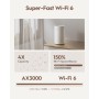 Cudy P4 AX3000 Wi-Fi 6 para todo el hogar, router celular 5G, MU-MIMO, antenas internas, ranura SIM, desbloqueada, malla Cudy y